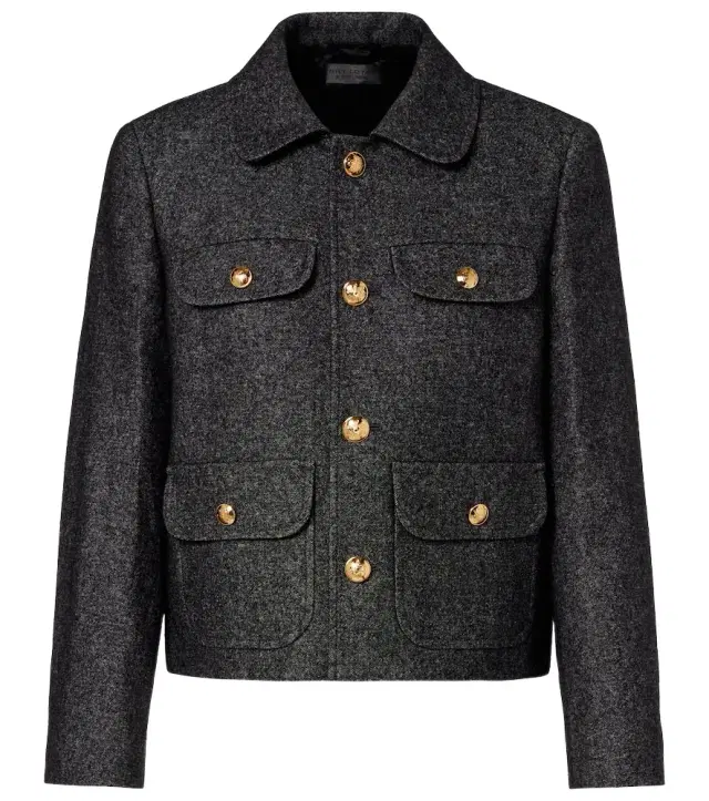 Nili Lotan Chamonix cotton and wool-blend jacket