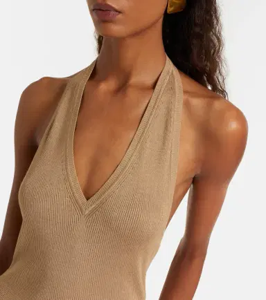 Nili Lotan Ivey halterneck silk top | Thumbnail 4 Nili Lotan Ivey halterneck silk top | Thumbnail 4