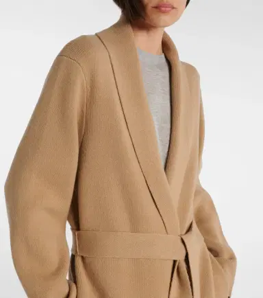 Nili Lotan Harmon wool wrap cardigan | Thumbnail 3