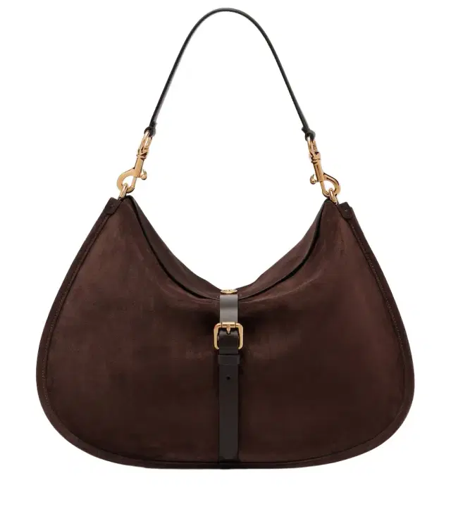Pony Small suede tote bag