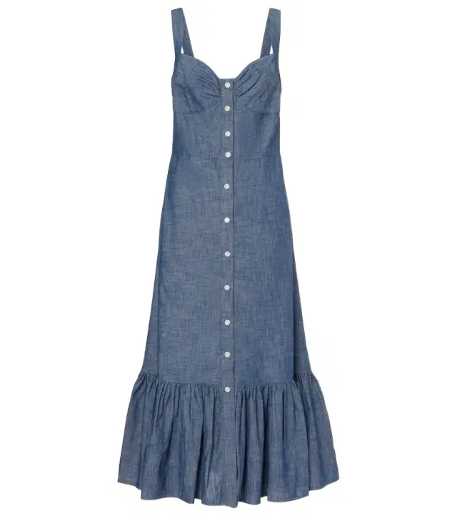 Polo Ralph Lauren Cotton chambray maxi dress