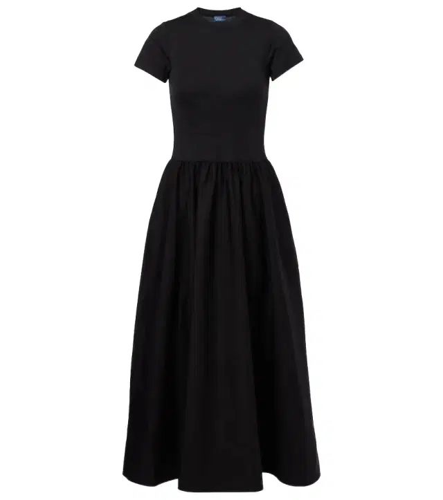 Polo Ralph Lauren Cotton jersey midi dress