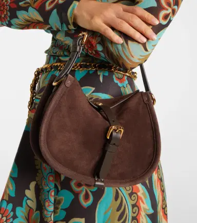 Etro Pony Small suede crossbody bag | Thumbnail 4