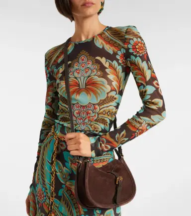 Etro Pony Small suede crossbody bag | Thumbnail 5