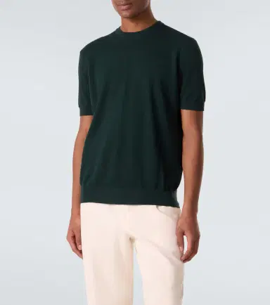 Thom Sweeney Wool T-shirt | Thumbnail 4
