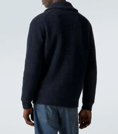 Thom Sweeney Wool and cashmere cardigan | Thumbnail 2 Thom Sweeney Wool and cashmere cardigan | Thumbnail 2