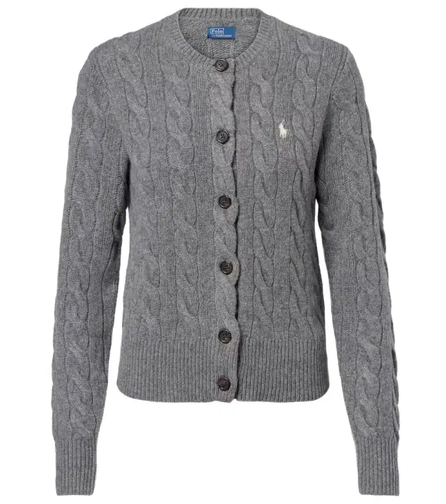 Polo Ralph Lauren Cable-knit wool and cashmere cardigan