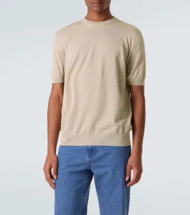 Thom Sweeney Wool T-shirt | Thumbnail 2