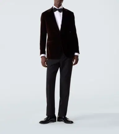 Thom Sweeney Cotton velvet blazer | Thumbnail 3