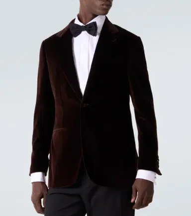 Thom Sweeney Cotton velvet blazer | Thumbnail 4