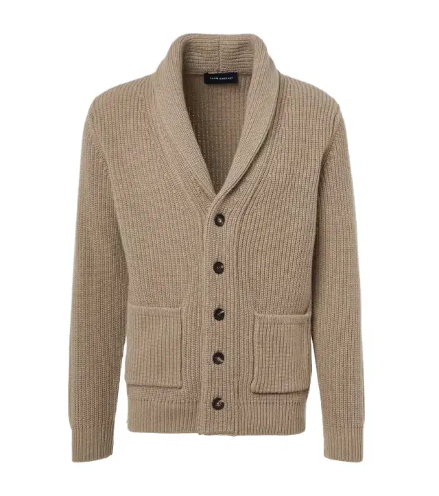 Wool and cashmere cardigan