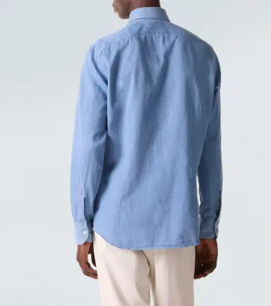 Thom Sweeney Denim shirt | Thumbnail 2 Thom Sweeney Denim shirt | Thumbnail 2