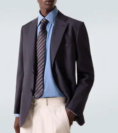 Thom Sweeney Denim shirt | Thumbnail 4 Thom Sweeney Denim shirt | Thumbnail 4