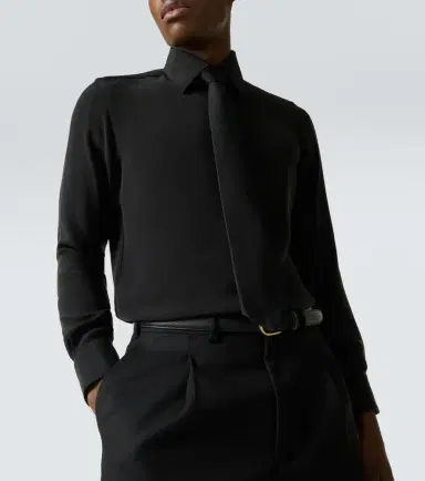 Thom Sweeney Silk shirt | Thumbnail 5