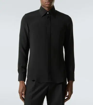 Thom Sweeney Silk shirt | Thumbnail 7