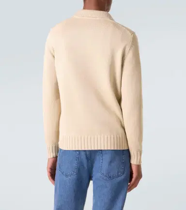 Thom Sweeney Wool polo sweater | Thumbnail 3