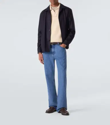 Thom Sweeney Wool polo sweater | Thumbnail 5