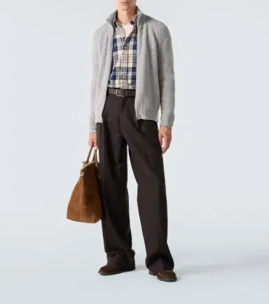 Thom Sweeney Wool and cashmere-blend cardigan | Thumbnail 3 Thom Sweeney Wool and cashmere-blend cardigan | Thumbnail 3