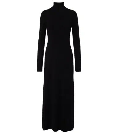 The Row Leoline turtleneck virgin wool maxi dress | Thumbnail 1
