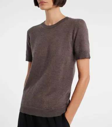 The Row Linnea cashmere T-shirt | Thumbnail 2