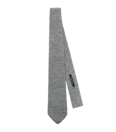 Thom Sweeney Knitted linen tie | Thumbnail 1 Thom Sweeney Knitted linen tie | Thumbnail 1