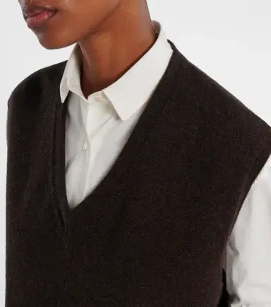 The Row Levi cashmere sweater vest | Thumbnail 4