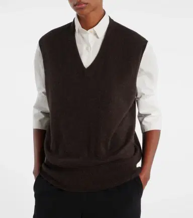 The Row Levi cashmere sweater vest | Thumbnail 5