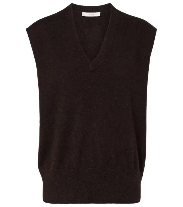 The Row Levi cashmere sweater vest