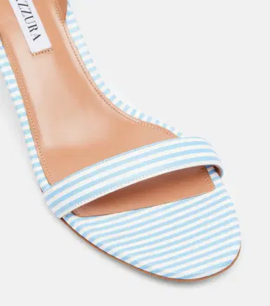 Aquazzura So Nude 50 striped sandals | Thumbnail 2
