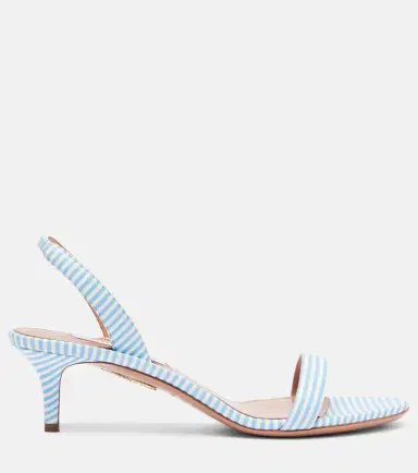 Aquazzura So Nude 50 striped sandals | Thumbnail 3