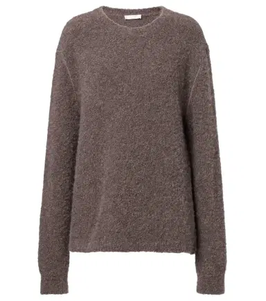 The Row Leorina cashmere, alpaca, and silk sweater | Thumbnail 1