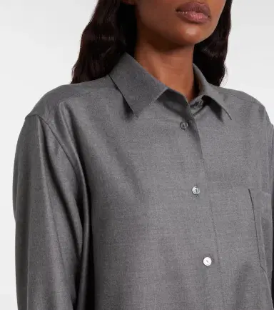 The Row Pino virgin wool shirt | Thumbnail 3 The Row Pino virgin wool shirt | Thumbnail 3