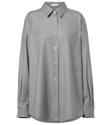 The Row Pino virgin wool shirt | Thumbnail 1 The Row Pino virgin wool shirt | Thumbnail 1