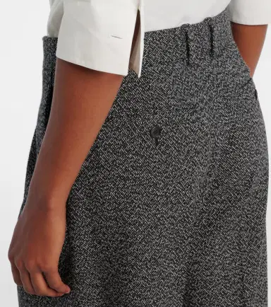 The Row Mikkela cashmere and wool wide-leg pants | Thumbnail 5 The Row Mikkela cashmere and wool wide-leg pants | Thumbnail 5