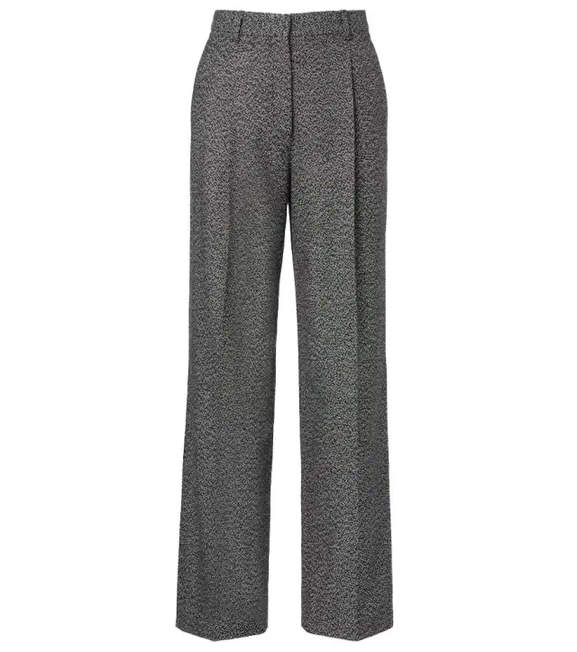 Mikkela cashmere and wool wide-leg pants