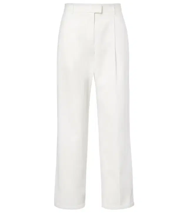 Neriah cotton and cashmere straight pants