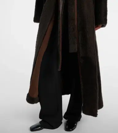 The Row Madelina belted shearling coat | Thumbnail 8 The Row Madelina belted shearling coat | Thumbnail 8
