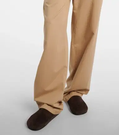 The Row Mende cotton and cashmere wide-leg pants | Thumbnail 3 The Row Mende cotton and cashmere wide-leg pants | Thumbnail 3