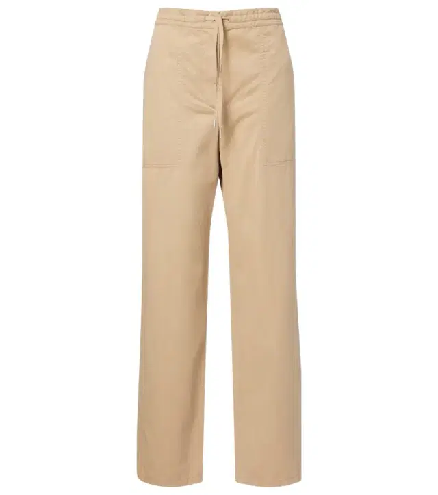 Mende cotton and cashmere wide-leg pants