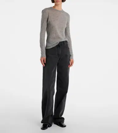 The Row Iverness knitted cashmere top | Thumbnail 2