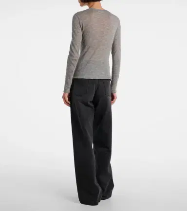 The Row Iverness knitted cashmere top | Thumbnail 3