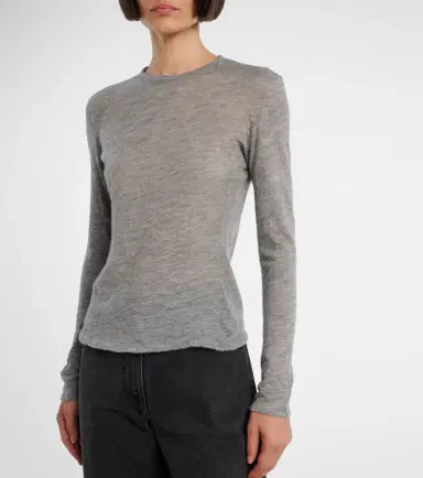 The Row Iverness knitted cashmere top | Thumbnail 5