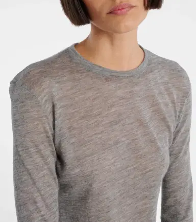 The Row Iverness knitted cashmere top | Thumbnail 6