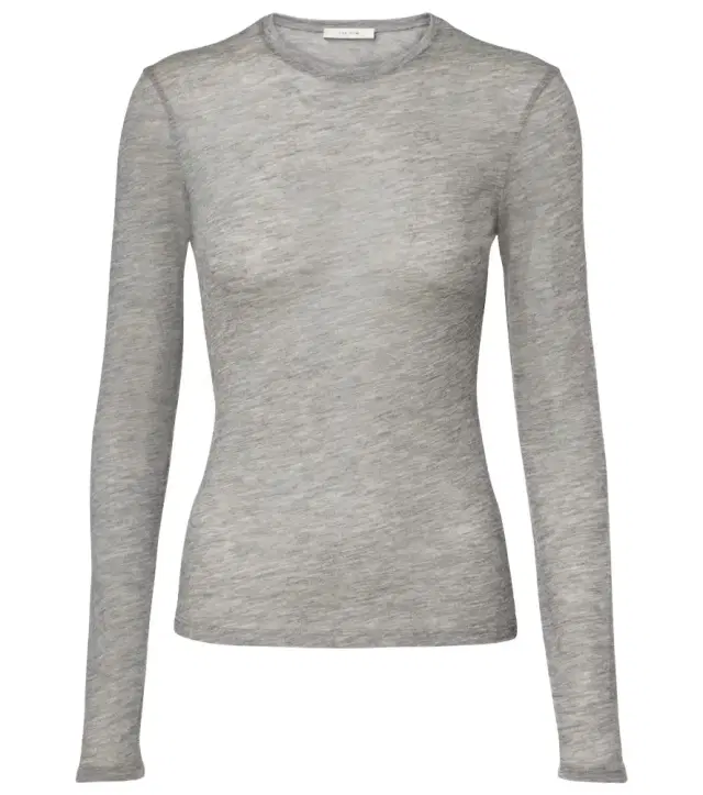 The Row Iverness knitted cashmere top