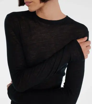 The Row Iverness knitted cashmere top | Thumbnail 3