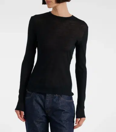 The Row Iverness knitted cashmere top | Thumbnail 5