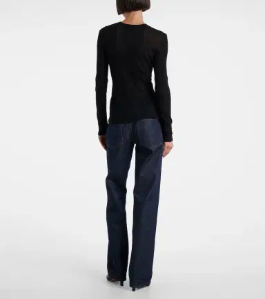 The Row Iverness knitted cashmere top | Thumbnail 6