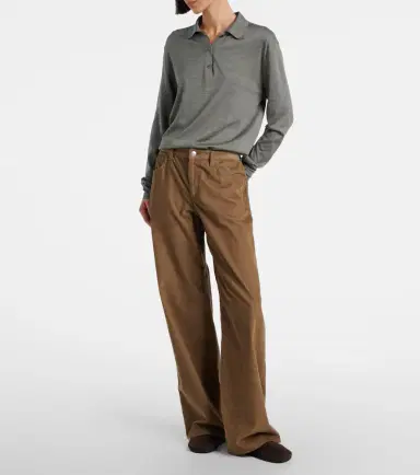 The Row Eglitta corduroy straight pants | Thumbnail 2