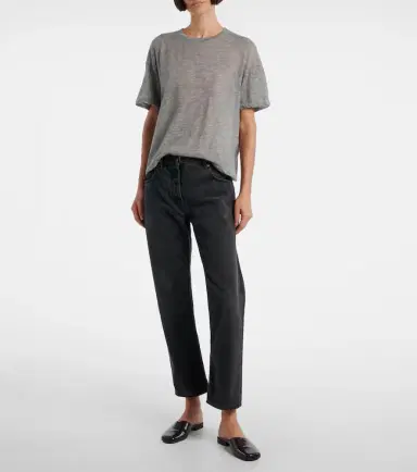 The Row Lila knitted cashmere top | Thumbnail 2