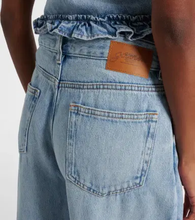 Ganni Mid-rise wide-leg jeans | Thumbnail 5
